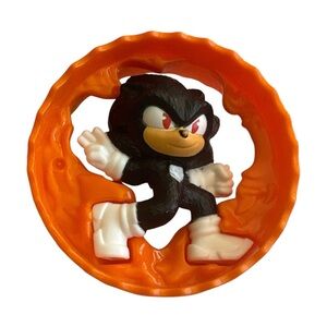3 FOR $20 MC DONALD’S 2024 Sonic 3 Movie Shadow Orange Roller Toy